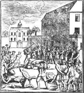 Execution of Chinese prisoners in 1740 in Batavia